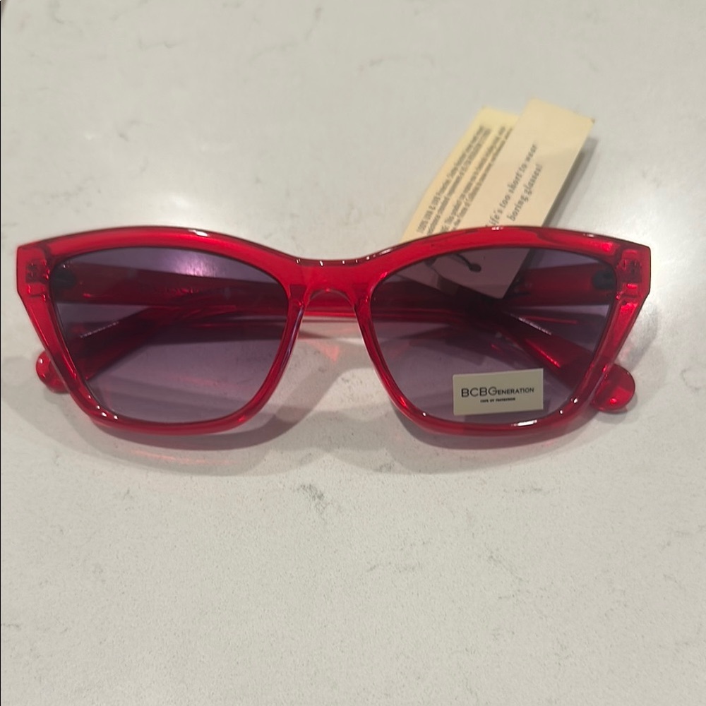 BCBGeneration Vibrant Red Eyewear